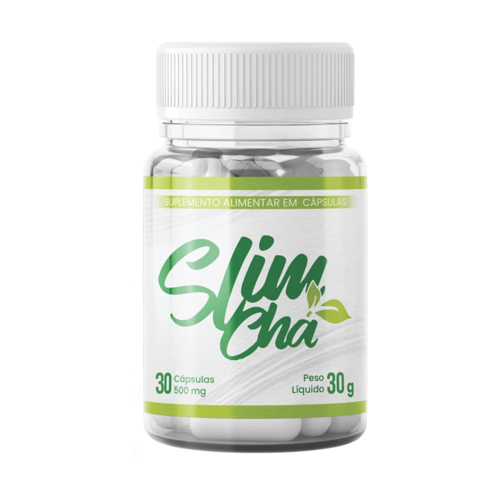 SlimChá, kit com 1 pote de 30 cápsulas